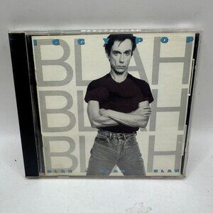 Blah Blah Blah Iggy Pop CD Album 1986 A&M Records